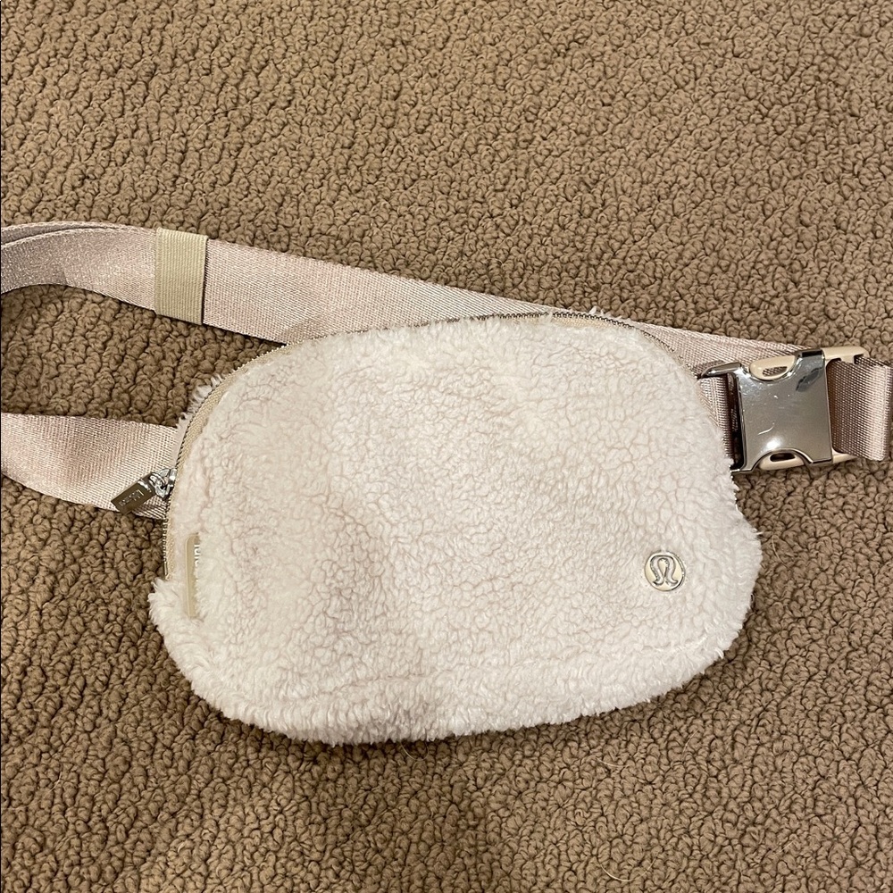 lululemon athletica Cream Crossbody Bag